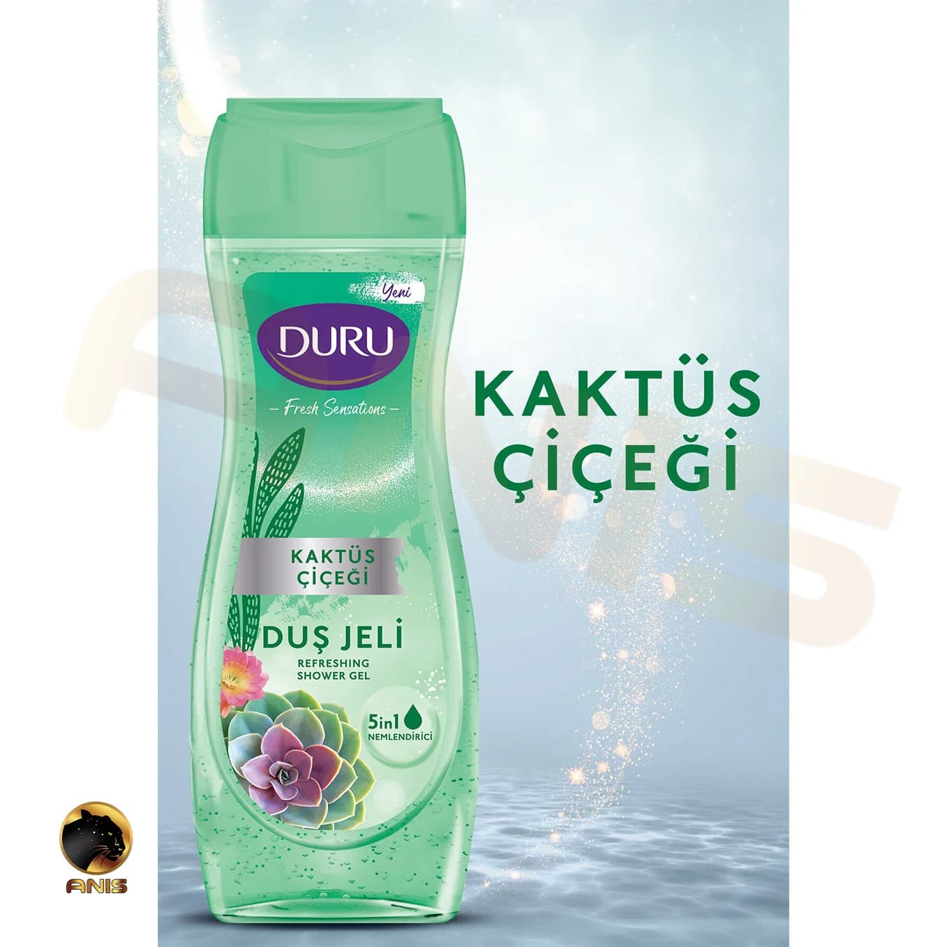 شامپو بدن Kaktus Cicegi دورو با رایحه گل کاکتوس 450 میل — تصویر ۴