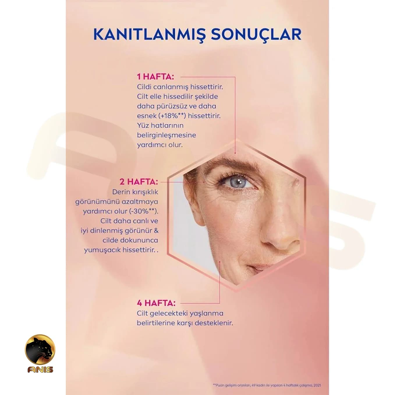 کرم ضد پیری شبانه Cellular نیوا حاوی باکوچیول و 2 نوع هیالورونیک اسید 50 میل — تصویر ۲
