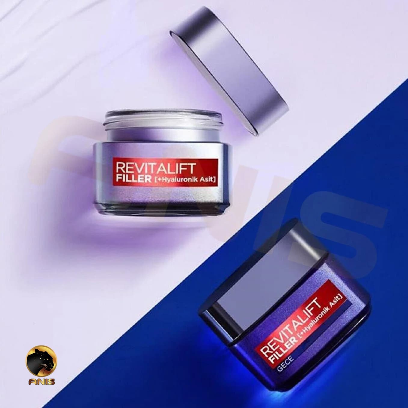 کرم ضد چروک شب Revitalift Filler لورال حاوی هیالورونیک اسید 50 میل — تصویر ۱۲