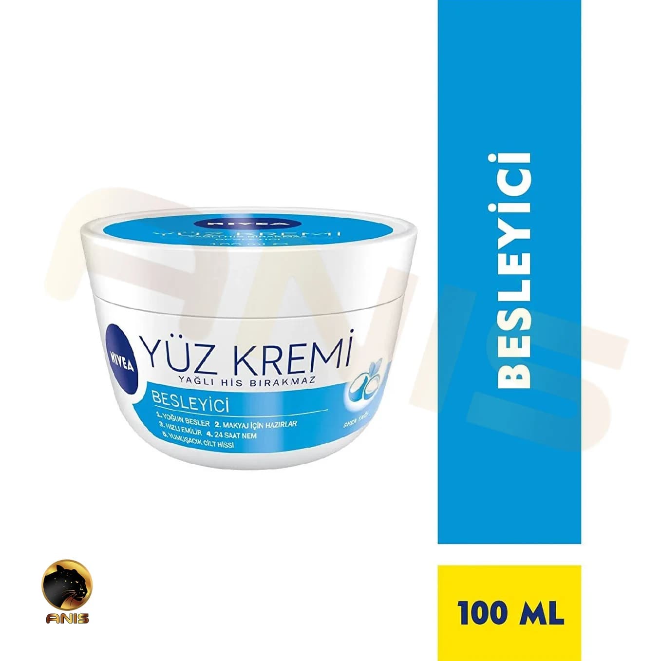 کرم مرطوب کننده Yuz Kremi نیوا حاوی کره شیا 100 میل — تصویر ۳