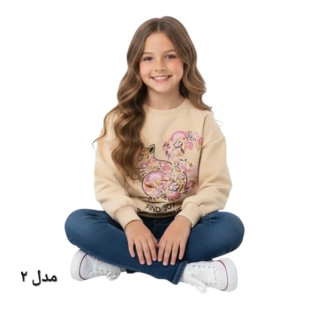 بلوز دخترانه بچه گانه پنبه سوپر — تصویر ۷