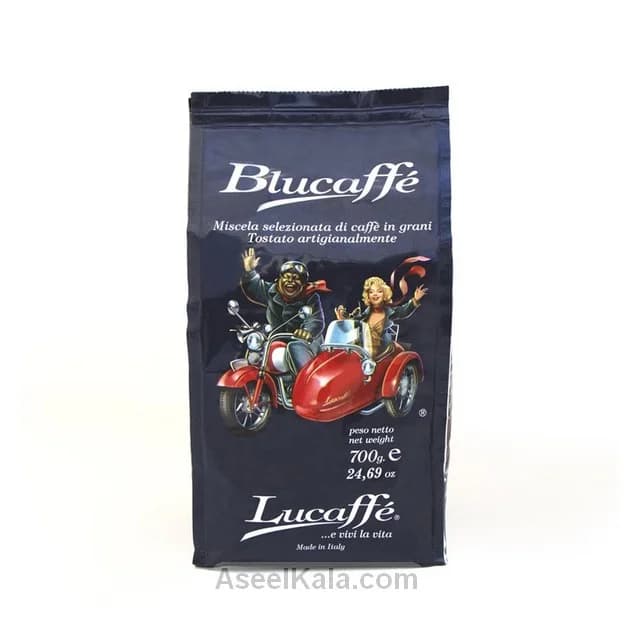 قهوه لوکافه بلوکافه Lucaffe دانه 700 گرمی — تصویر ۲