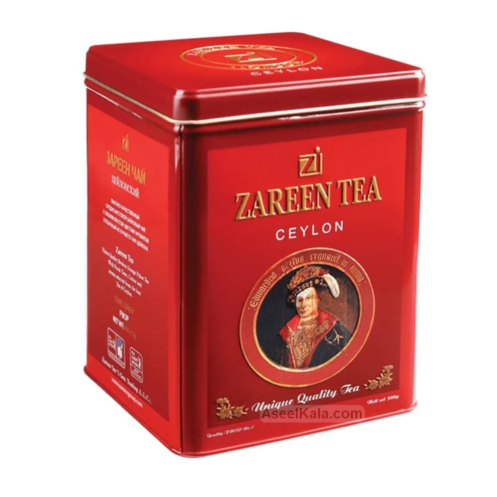 چای زرین قوطی معطر ارل گری وزن 500 گرم – Zareen — تصویر ۲
