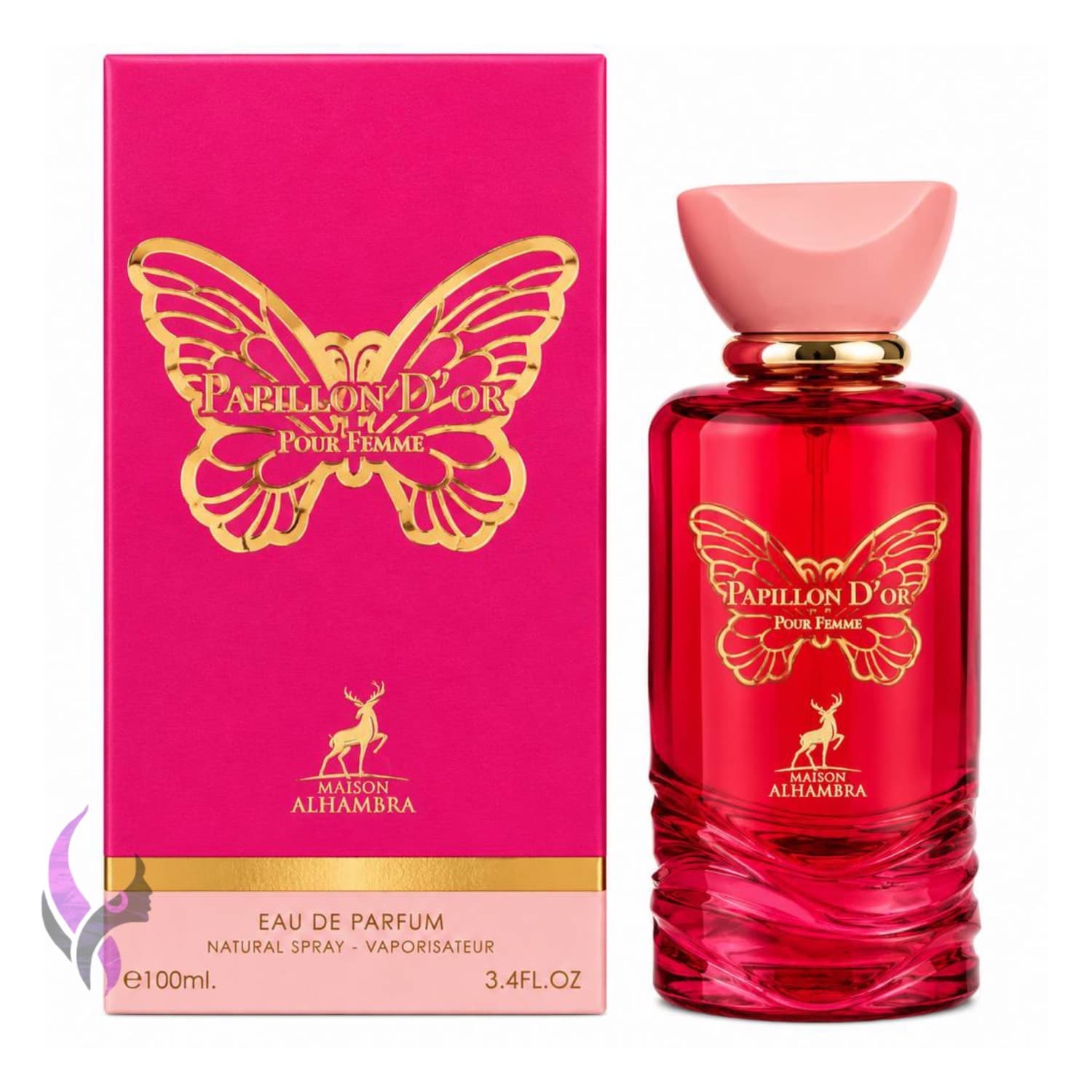 ادکلن پاپیلون دور PAPILLON D’OR الحمبرا مشابه کارولینا هررا لابومبا