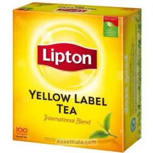 چای لیپتون کیسه ای ساده تعداد 100 عددی – LIPTON — تصویر ۴