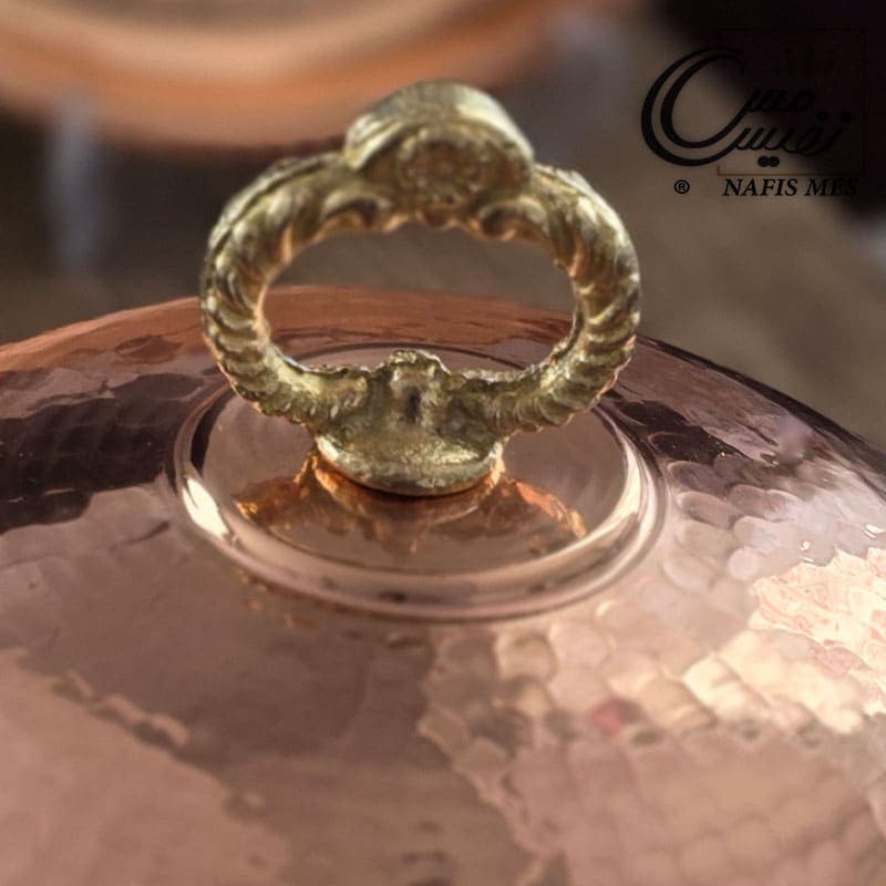 سوفله خوری گرد مسی وارمر دار مدل نوین — تصویر ۵