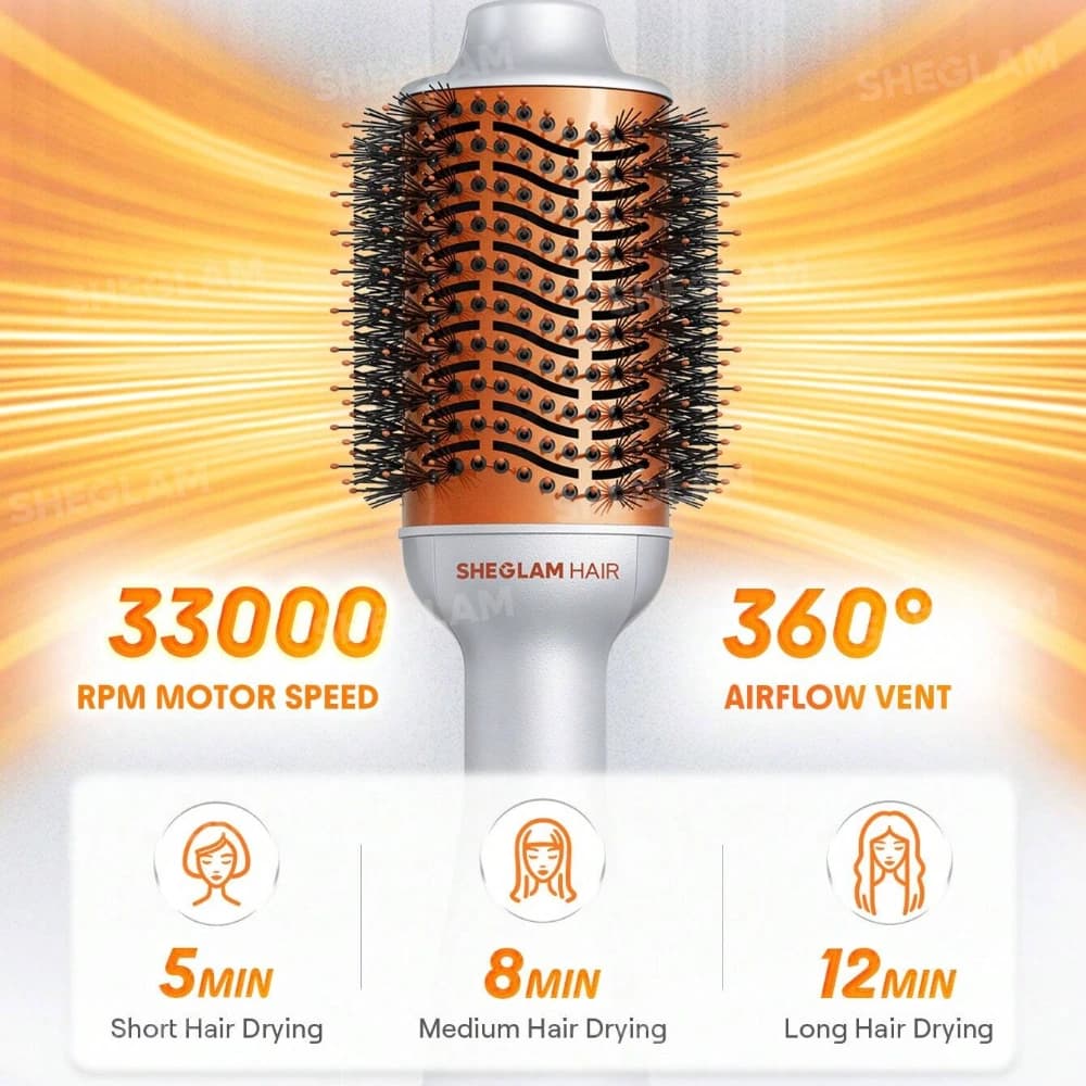 برس حرارتی شیگلم مدل IT-CURL THERMAL BLOWOUT قطر 38mm — تصویر ۱۲