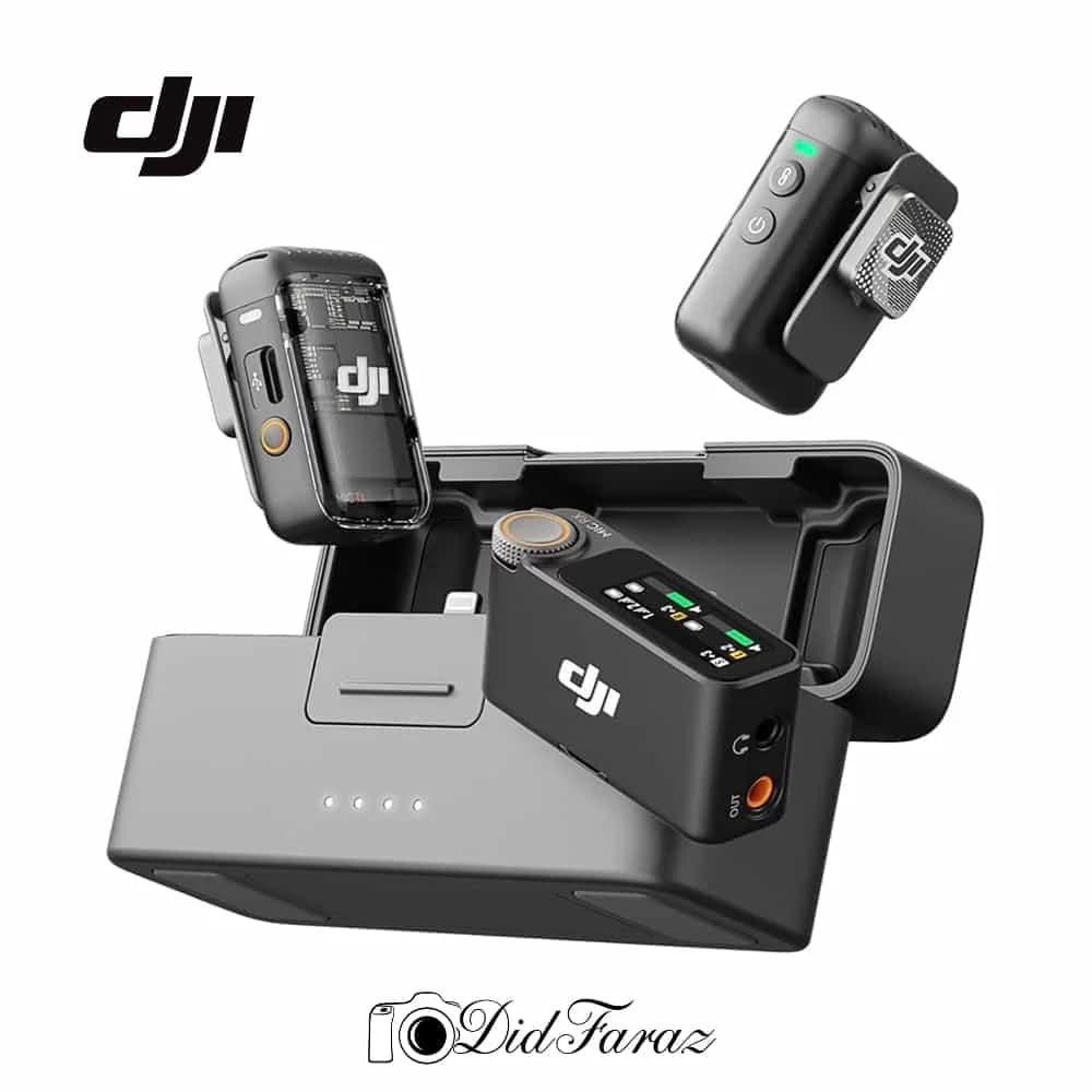 میکروفون بی سیم دی جی آی DJI Mic 2 Wireless Microphone — تصویر ۱۱