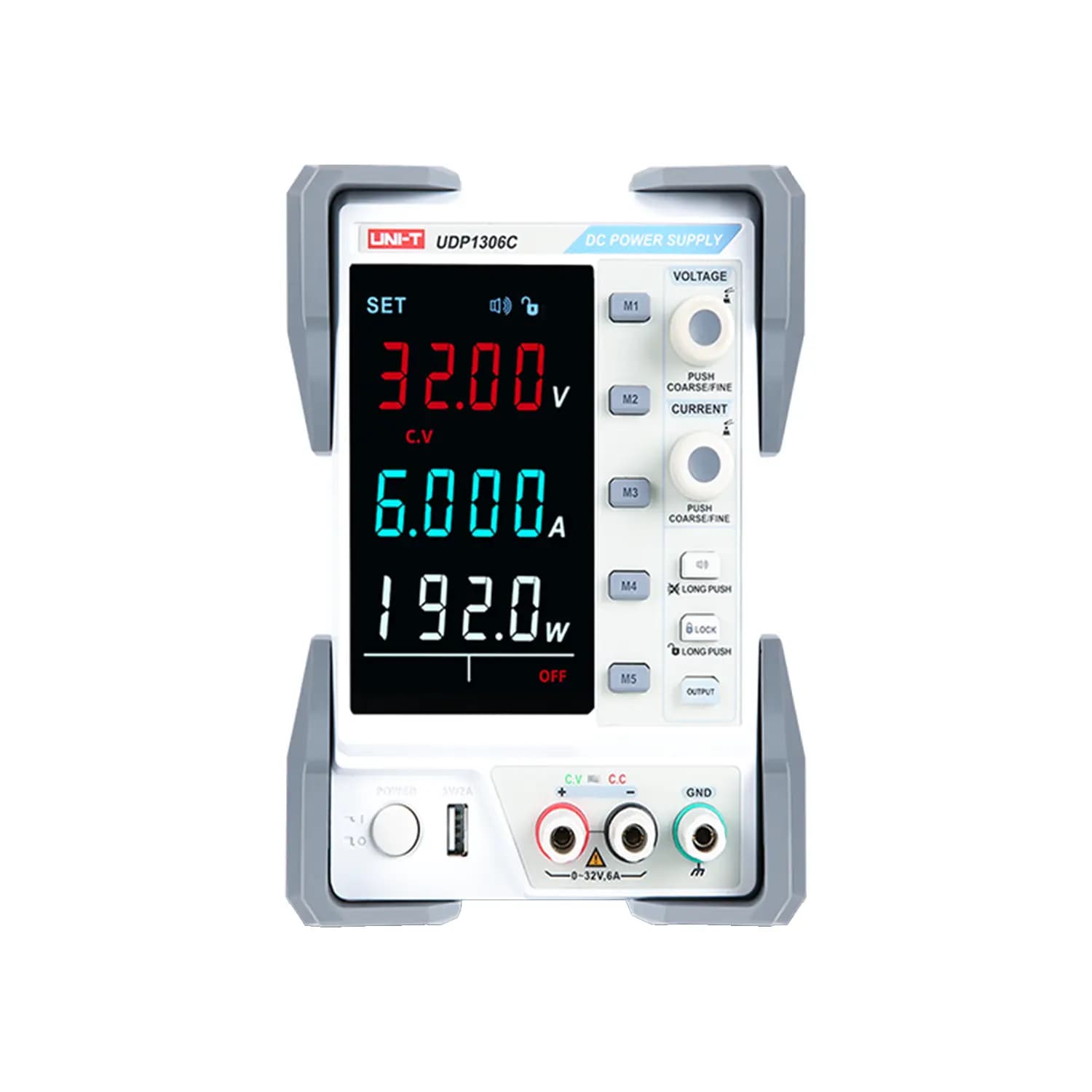 منبع تغذیه 32 ولت 6 آمپر یونیتی مدل UNI-T UDP1306C — تصویر ۳