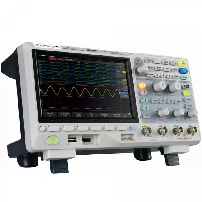 اسیلوسکوپ دیجیتال GPS-1204XE چهارکاناله — تصویر ۲