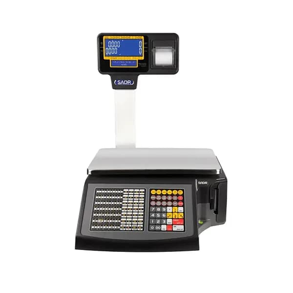 ترازوی لیبل پرینتر توزین صدر LSG 24 ظرفیت 30 کیلوگرم گارانتی شرکت توزین صدر