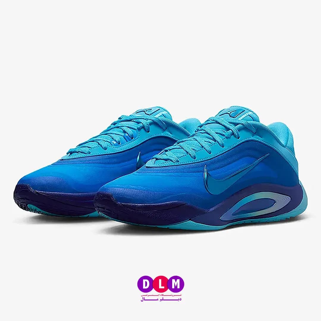 کفش بسکتبال Nike A’One رنگ آبی (سایزبندی 36 تا 40 ) — تصویر ۹