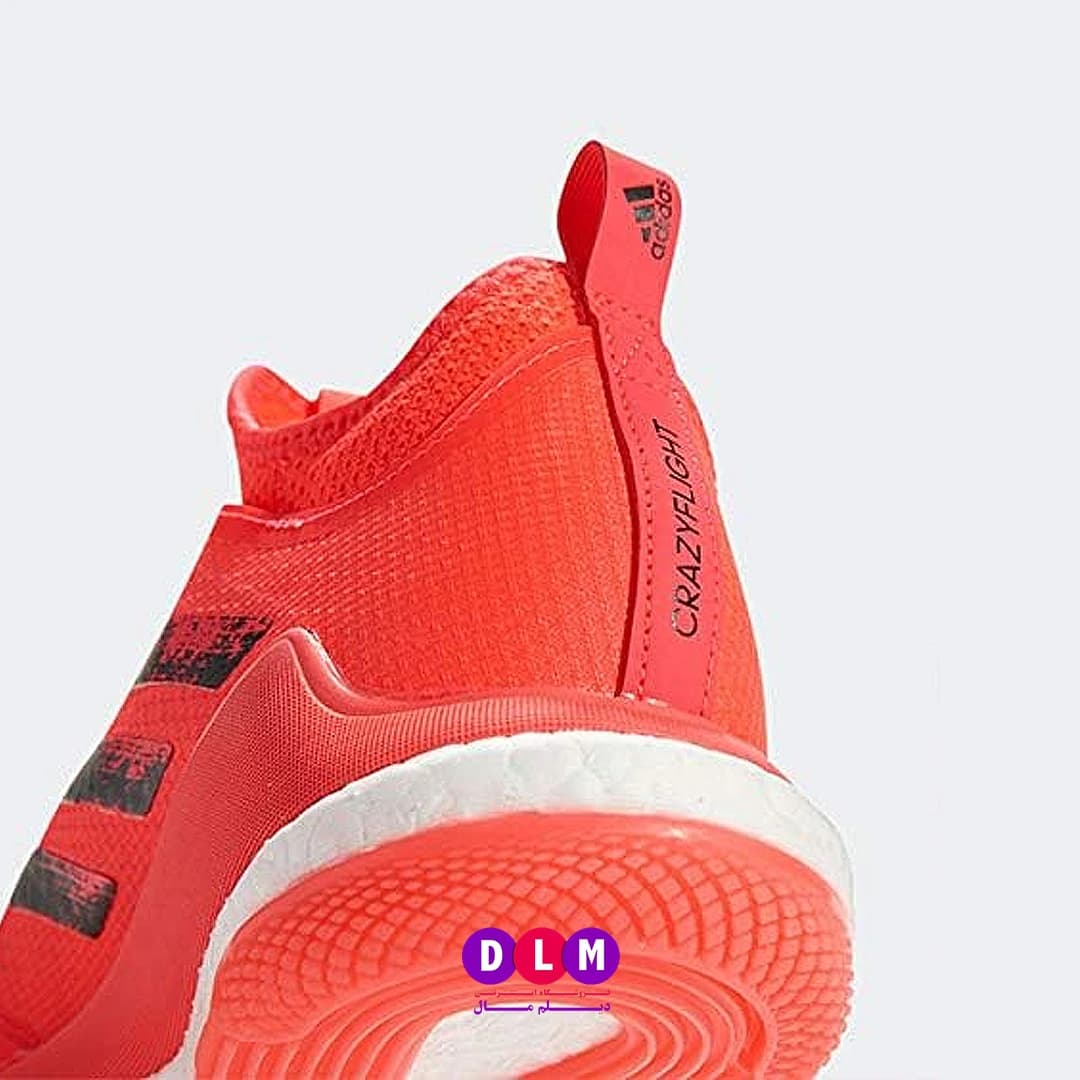 کفش والیبال آدیداس کریزی فلایت رنگ گلبهی – Adidas Crazyflight — تصویر ۵