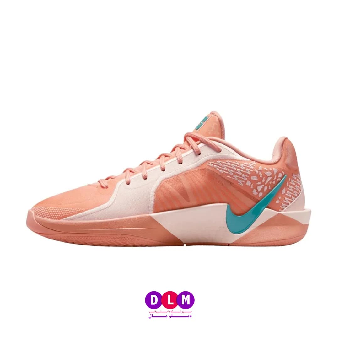 کفش بسکتبال نایک سابرینا ۲ – Nike Sabrina 2 رنگ کرم نارنجی — تصویر ۹