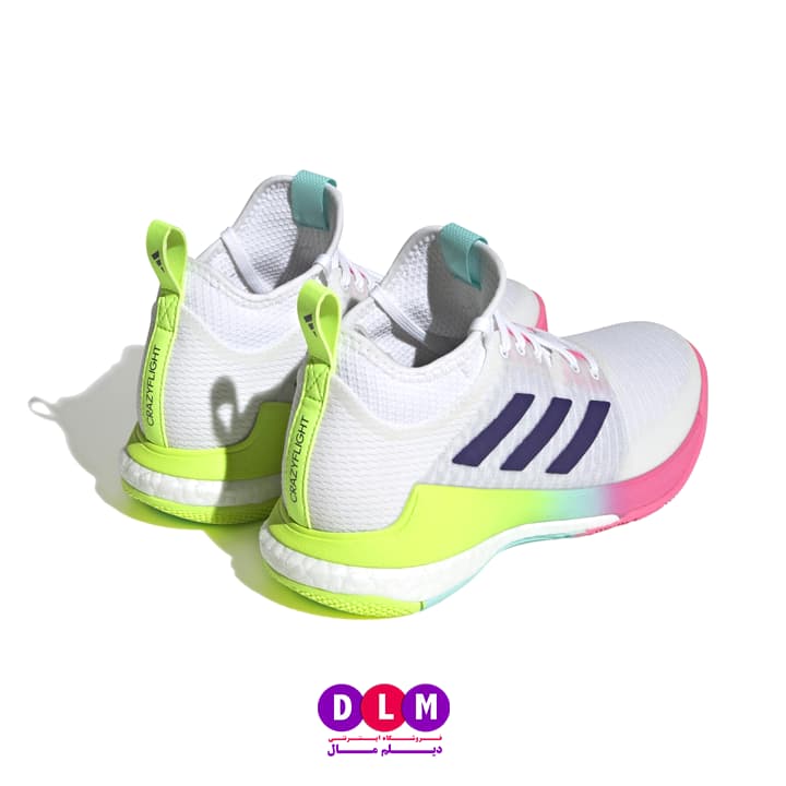 کفش والیبال آدیداس کریزی فلایت رنگ سفید – Adidas Crazyflight — تصویر ۱۱