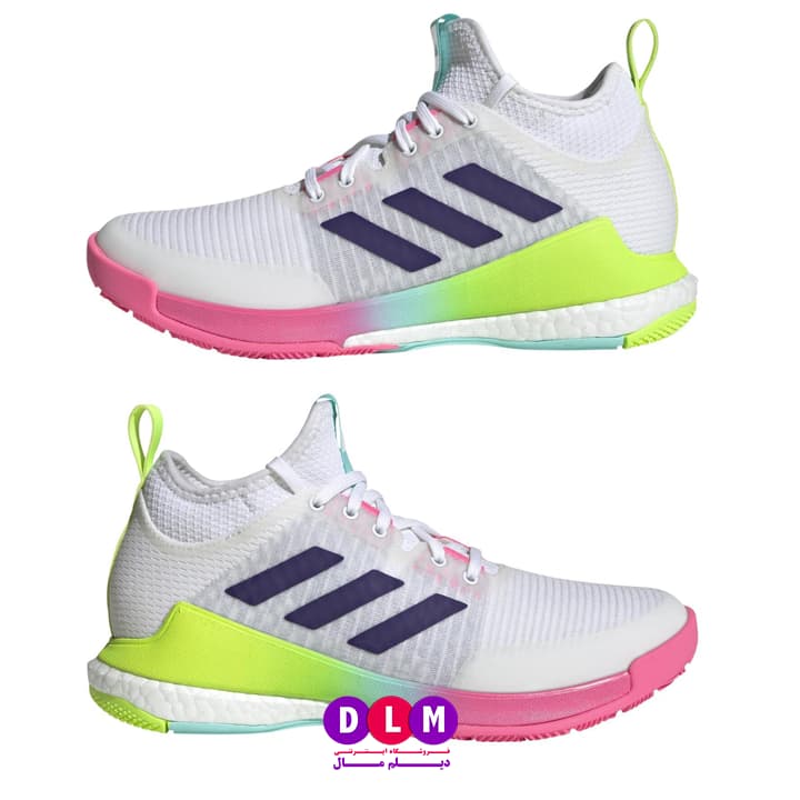 کفش والیبال آدیداس کریزی فلایت رنگ سفید – Adidas Crazyflight — تصویر ۴