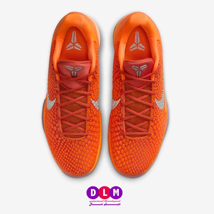 کفش بسکتبال نایک کوبی 6 نارنجی – Nike Kobe 6 Protro Total Orange — تصویر ۳