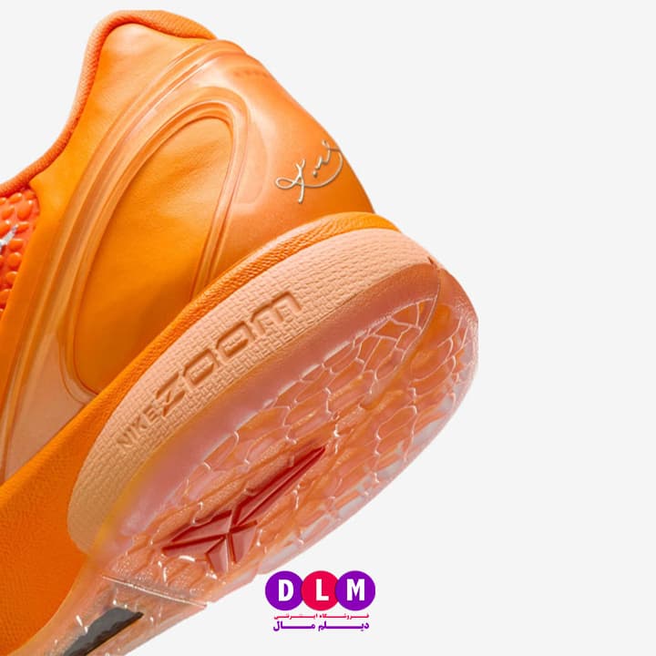 کفش بسکتبال نایک کوبی 6 نارنجی – Nike Kobe 6 Protro Total Orange — تصویر ۶