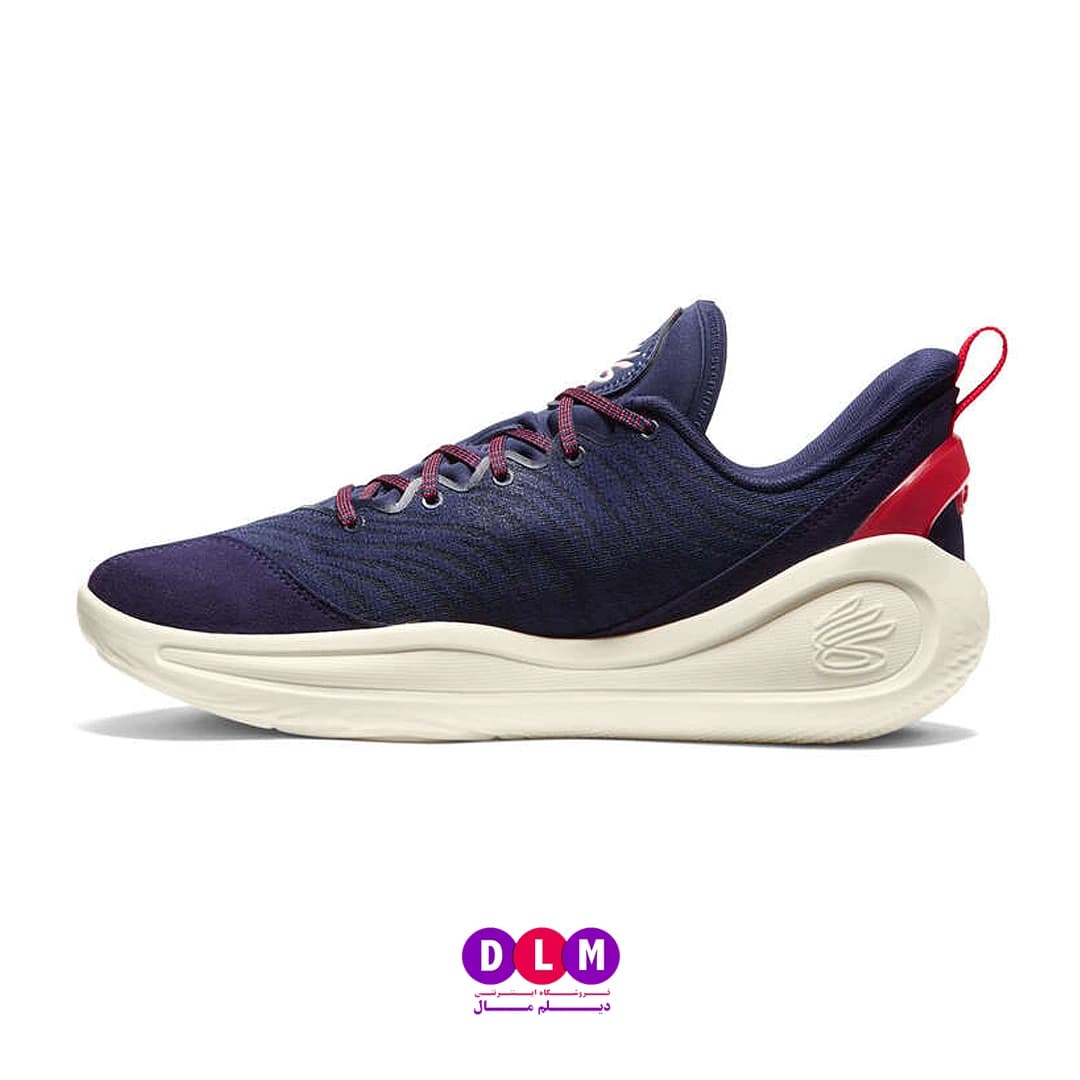 کفش بسکتبال کری 12 رنگ سورمه ای- Under Armour Curry 12 — تصویر ۱۰