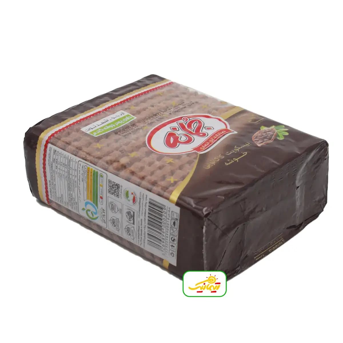 بیسکویت جو خوشه کاکائویی جمانه — تصویر ۵