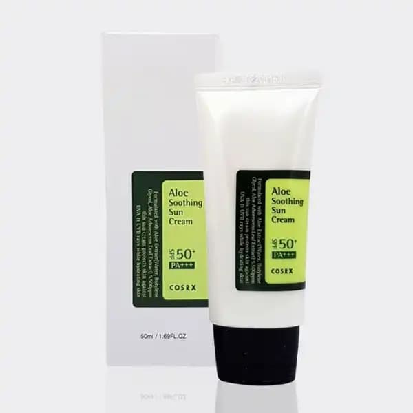کرم ضد آفتاب کوزارکس SPF50 عصاره آلوئه ورا 50ml — تصویر ۴