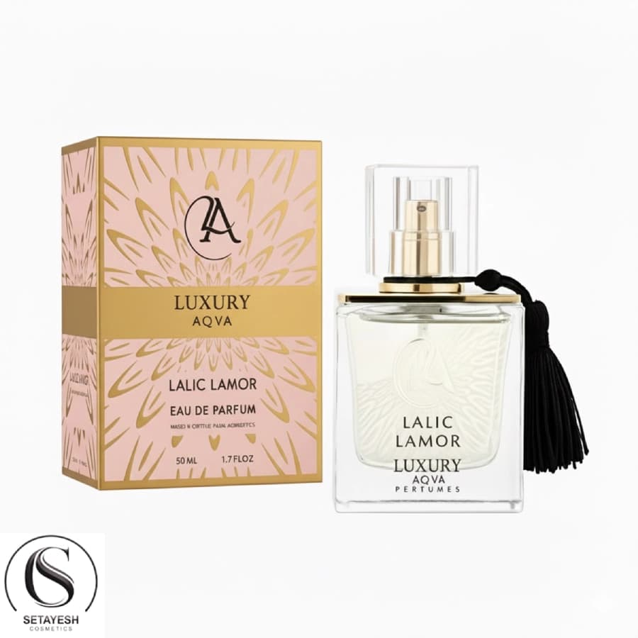 لالیک لامور لاکچری آکوا ادکلن زنانه LALIC LAMOR LUXURY AQVA 50ML — تصویر ۲