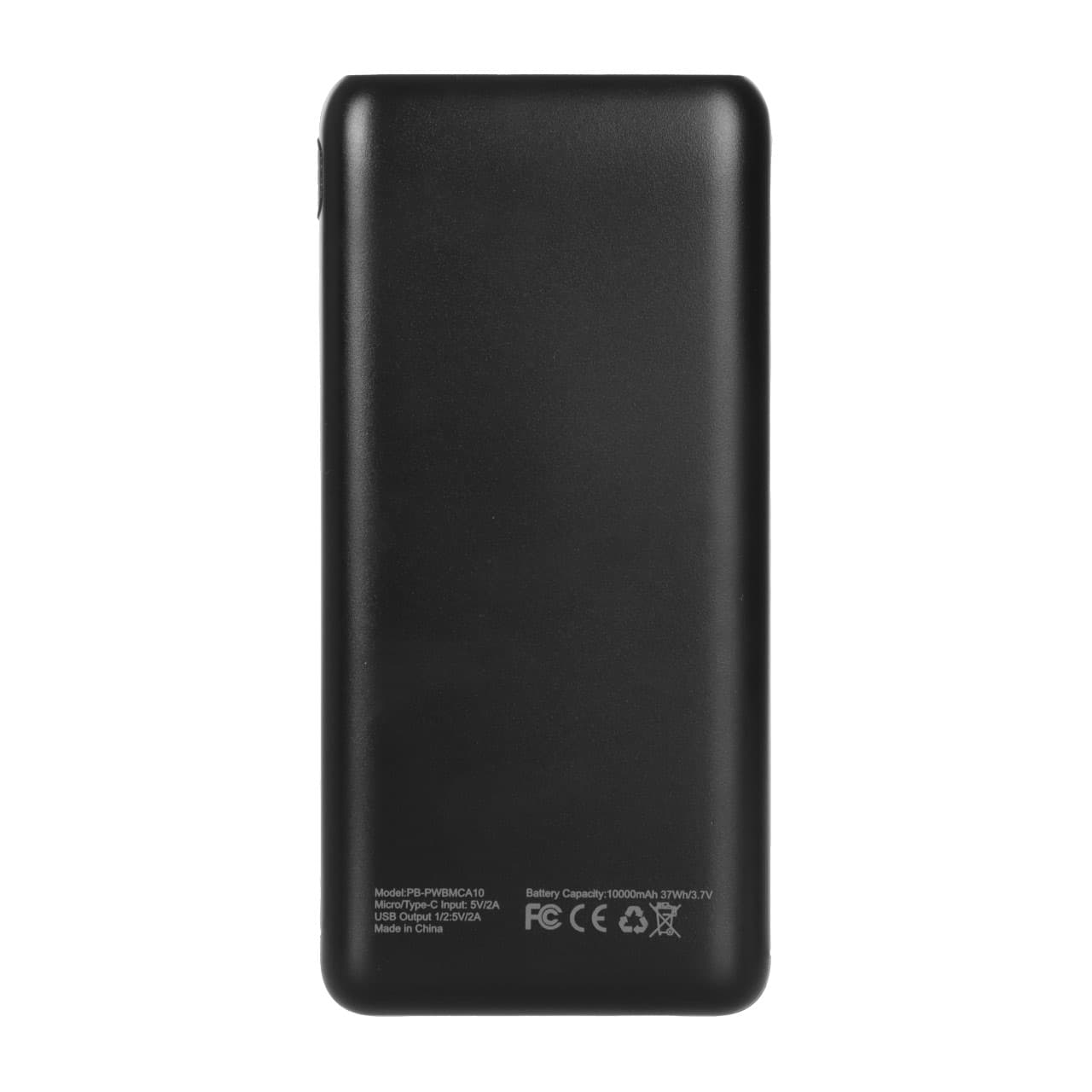 پاوربانک Porodo 10W 10000mAh مدل PB-PWBMCA10-BK – مشکی (گارانتی 24 ماهه ایویز) — تصویر ۶