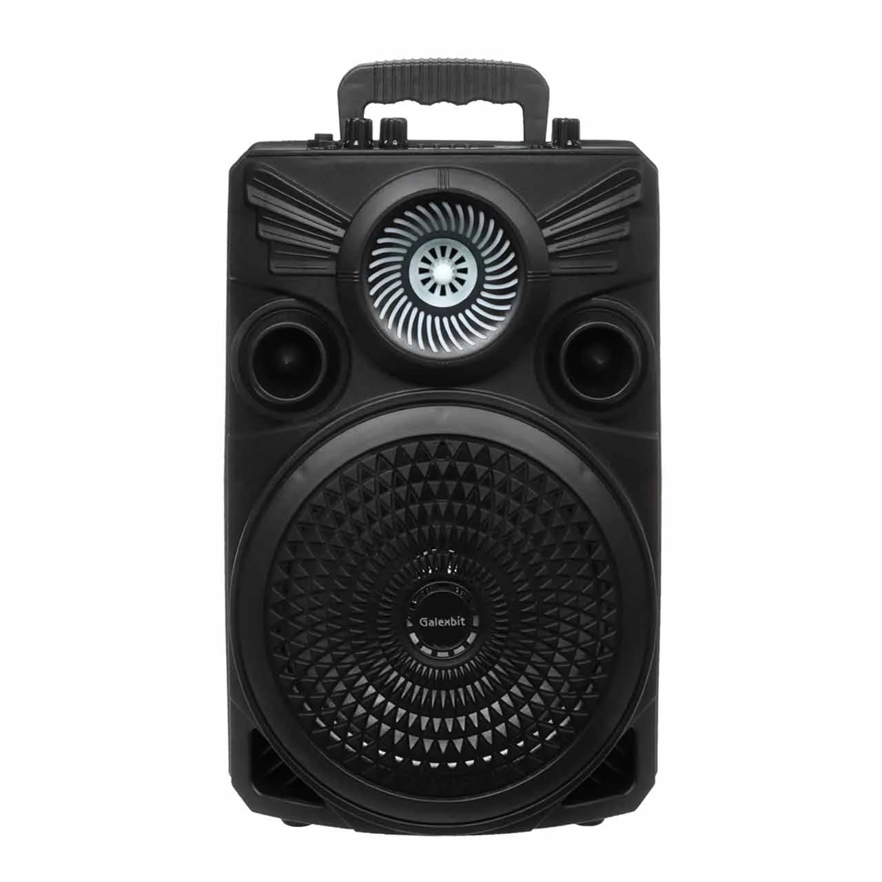 اسپیکر چمدانی 8 اینچی Galexbit مدل GS21 – مشکی+1سال گارانتی تلاش — تصویر ۳