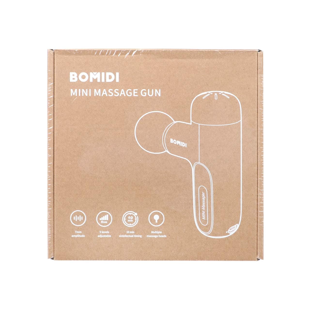 ماساژور شارژی تفنگی BOMIDI Mini Massage Gun مدل M1 – سبز (گارانتی شش ماهه شرکتی) — تصویر ۸