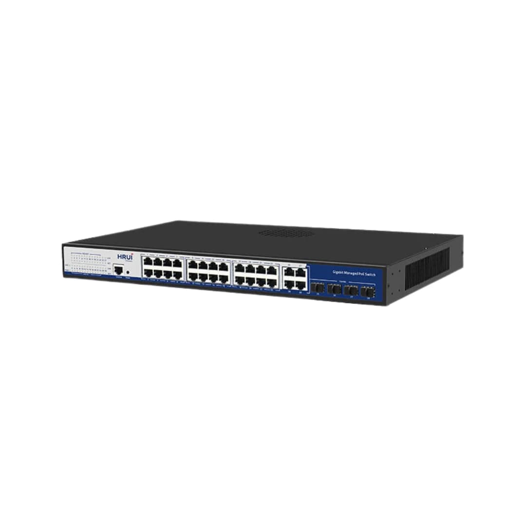 سوئیچ مدیریتی PoE HURI گیگ HRUI HR-AFGM-2444S-400