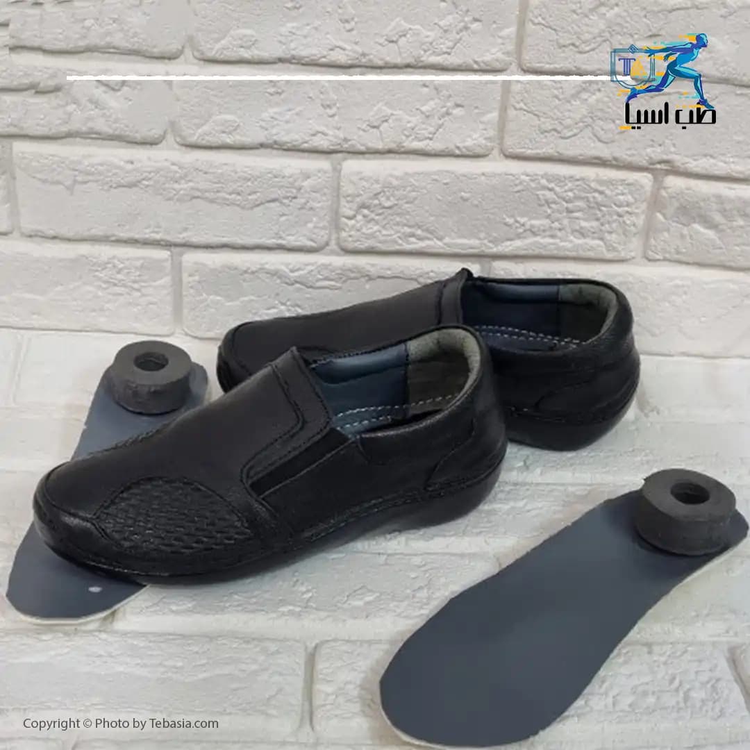 کفش طبی مردانه اصیل مدل سلامت — تصویر ۶