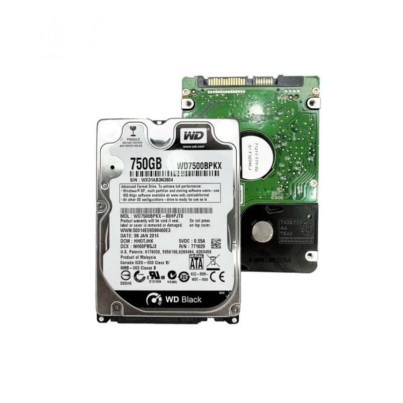 هارد دیسک لپ تاپ برند وسترن دیجیتال مدل WD7500BPKT ظرفیت 750 گیگابایت — تصویر ۷