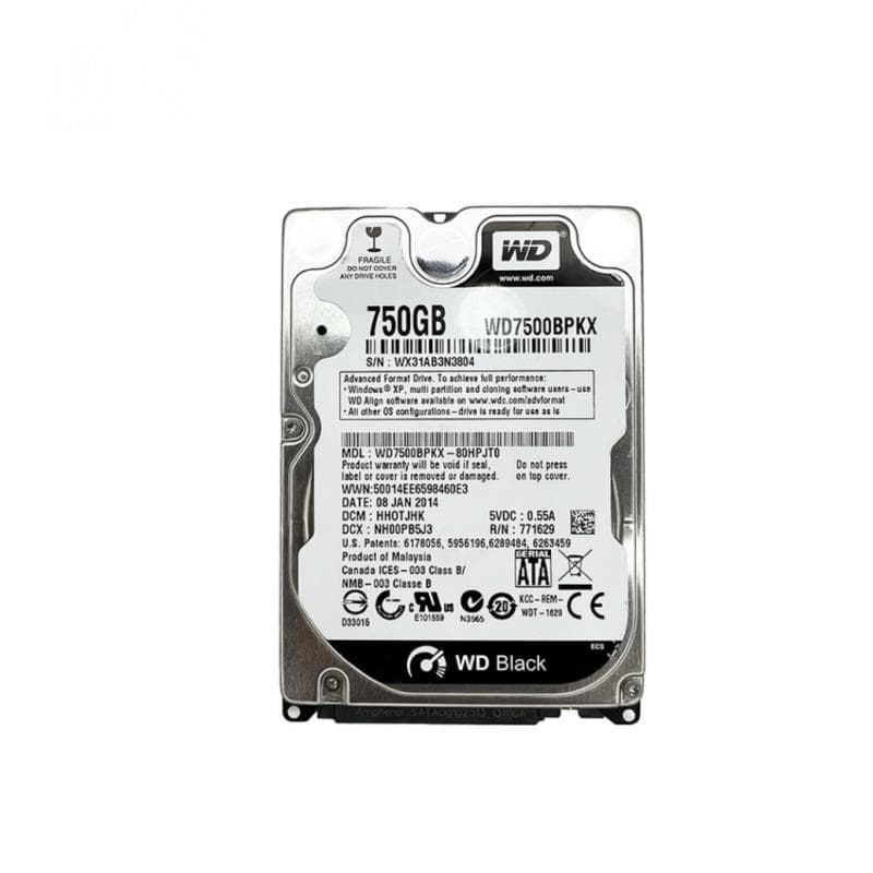 هارد دیسک لپ تاپ برند وسترن دیجیتال مدل WD7500BPKT ظرفیت 750 گیگابایت — تصویر ۹