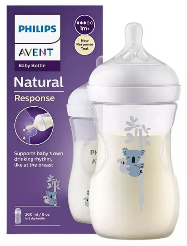 شیشه شیر اونت 260 میل طرح کوآلا +1 ماهگی — تصویر ۴