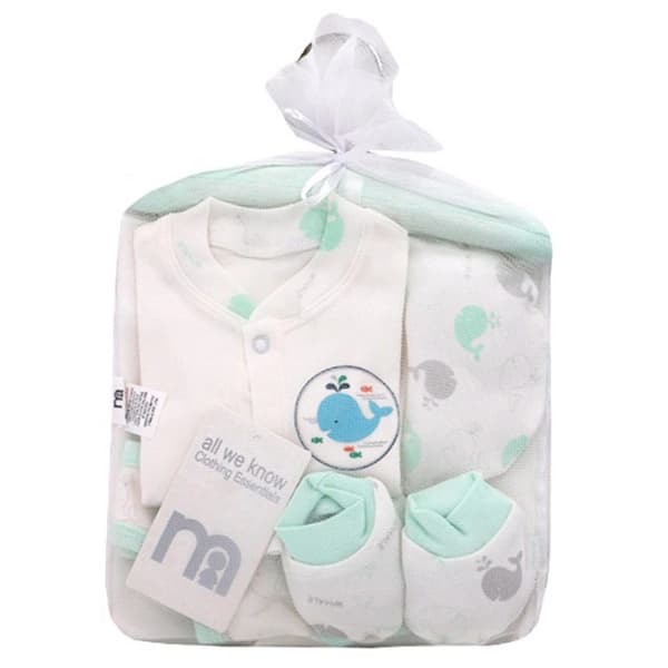 ست بیمارستانی نوزادی 7 تکه مادرکر ( Mothercare ) طرح ماهی — تصویر ۳