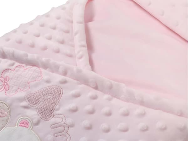 قنداق فرنگی مخمل نوزادی بی بی لایک(baby like) — تصویر ۱۰