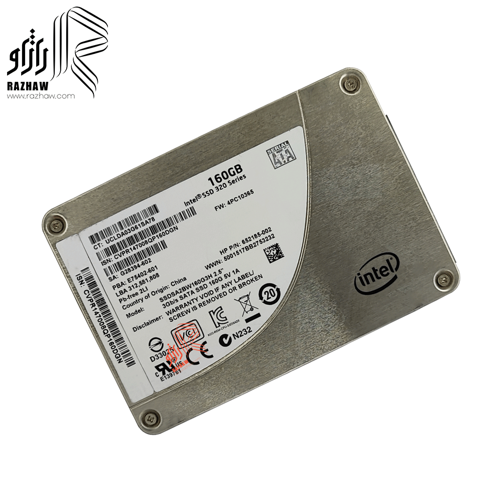هارد SSD برند اینتل مدل SSDSA2BW160 ظرفیت 160 گیگابایت — تصویر ۵