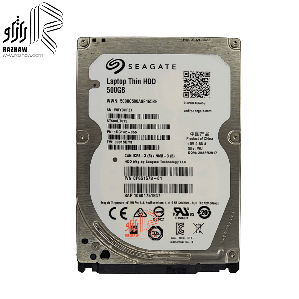 هارد دیسک لپ تاپ برند سیگیت مدل ST500LT012 ظرفیت 500 گیگابایت — تصویر ۶