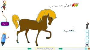 پاورپوینت درس 3 فارسی و نگارش پایه اول دبستان (ابتدائی): نشانه ی « سـ س »