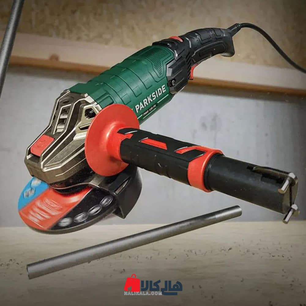 مینی فرز 1200 وات پارکسایدمدل PWS 125 F6 — تصویر ۱۰