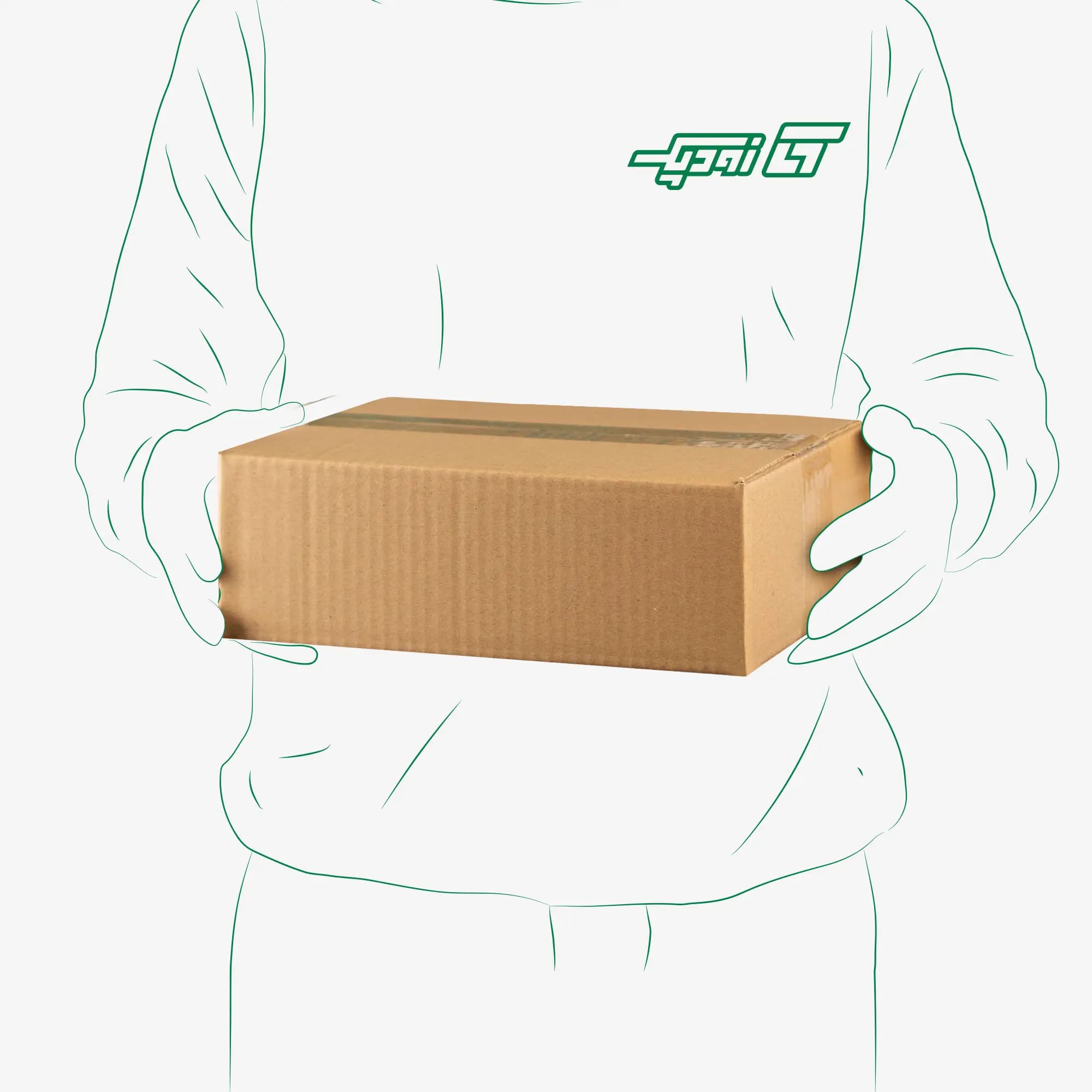 کارتن کتابی سایز 4 منفی | سه لایه بدون چاپ