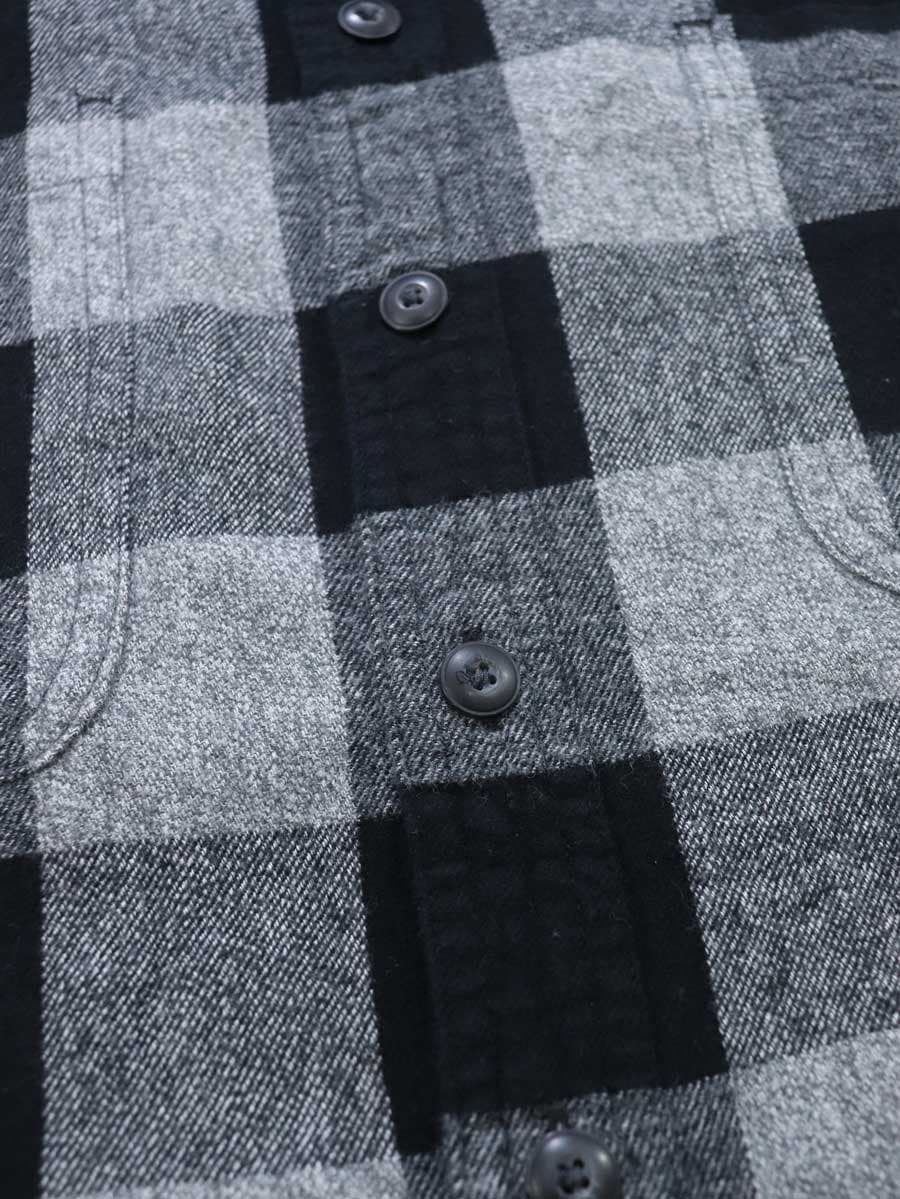 پیراهن پشمی اورجینال Sonoma کد S18 | تمام پنبه و ضخیم (Buffalo Check) — تصویر ۸