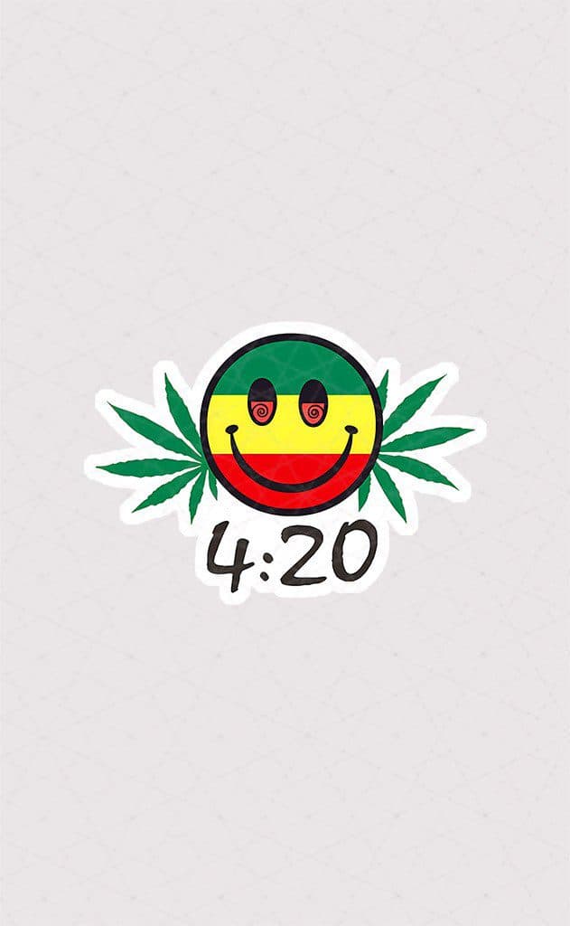 استیکر 420 طرح جامائیکا - استیکر پچول