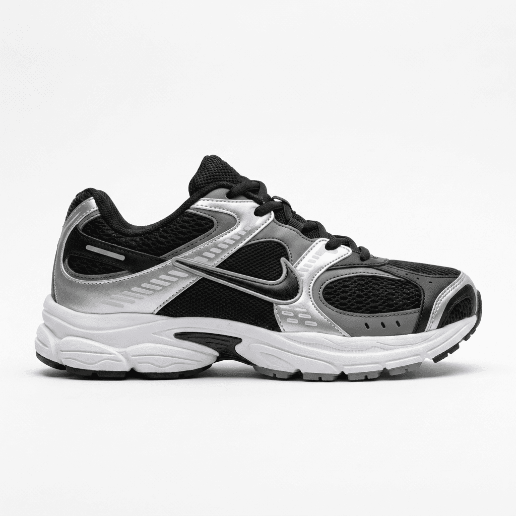 کتونی رانینگ بزرگپا مردانه Nike Initiator مشکی نقره ای | سایز 44 تا 47 — تصویر ۵