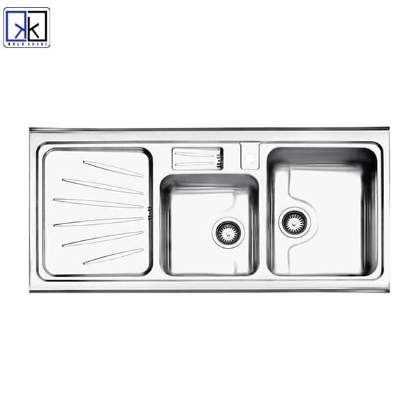 سینک روکار استیل البرز کد 854 — تصویر ۵
