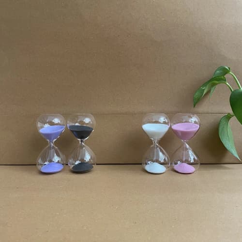 ساعت شنی 3 دقیقه ای مینیمال – در رنگبندی — تصویر ۲