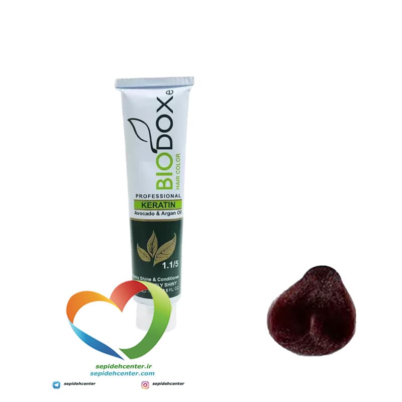 رنگ موی حرفه ای بیوداکس شماره 6.62 بلوند بلوطی تیره BioDox COLOR Dark Auburn Blonde — تصویر ۵