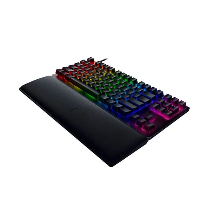 کیبورد مخصوص بازی ریزر مدل (TKL) Huntsman V2 Ten keyless ا Razer Huntsman V2 Tenkeyless Clicky Optical Switch Keyboard — تصویر ۷