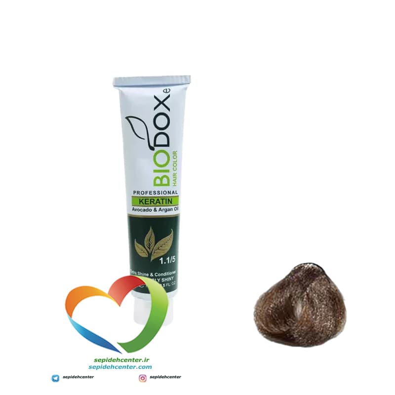 رنگ موی حرفه ای بیوداکس شماره BC111 بیسکویتی BioDox COLOR Biscuit — تصویر ۵