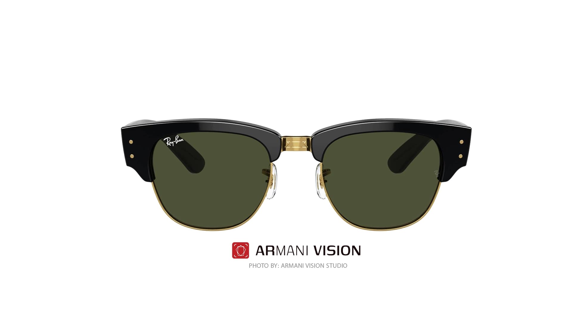 عینک ری بن RAYBAN – MEGA CLUBMASTER -RB 0316S -901/31 — تصویر ۸